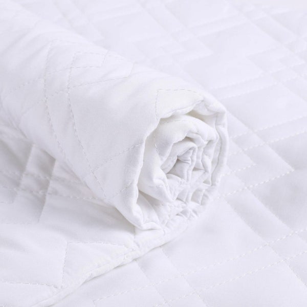 Dreamaker Super Plush Quilted Pillow Protector (2 Pack) Carousel 6