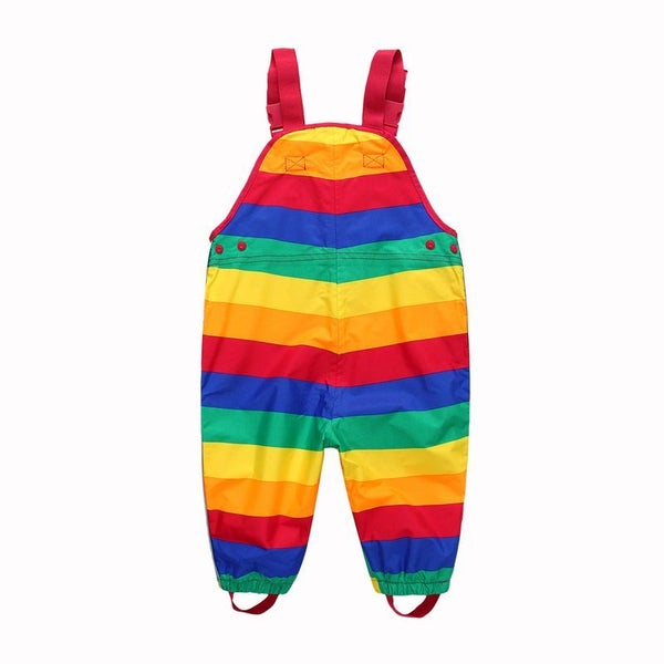 Kids Waterproof Overalls Pants Carousel 2