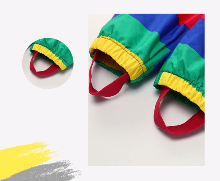 Kids Waterproof Overalls Pants Carousel 7