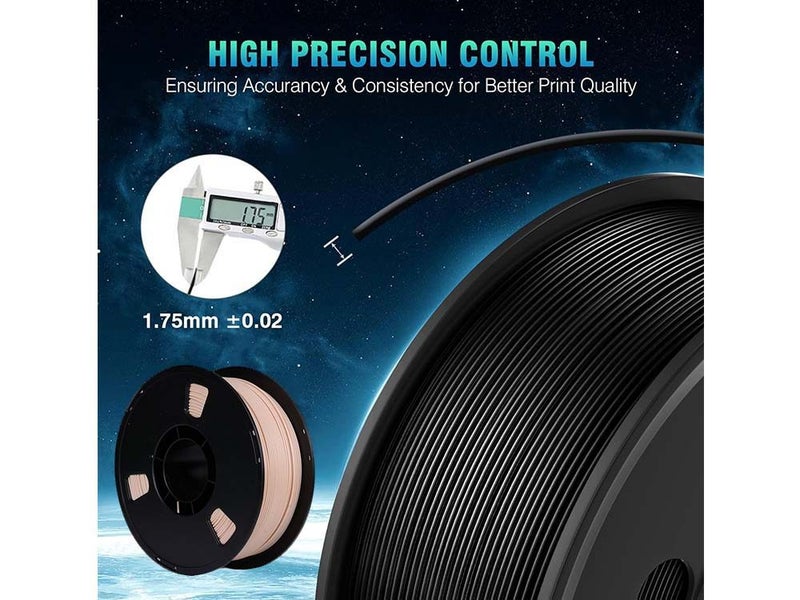 New 3D Printer Filament PLA 1KG Carousel 9