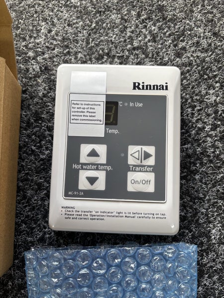 Rinnai Gas Remote Controller Carousel 2