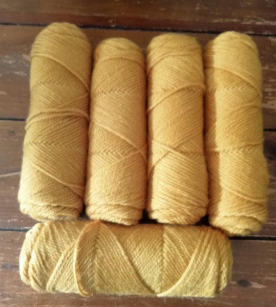 500grms wool.. mustard Carousel 1