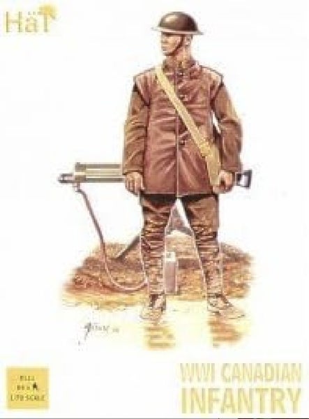 HaT WWI Canadian Infantry Figures for Painting628638738280971116