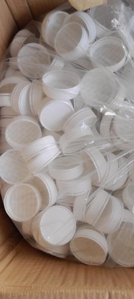 500gm hexagonal plastic honey pots with lids Carousel 2