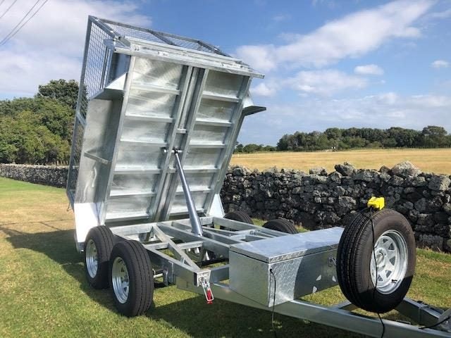 X-TRAILERS 12x6 Hydraulic Tipping Tandem Trailer62864752116097111