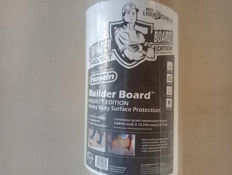 Crazy $1 Reserve! Builder Board Floor Surface Protection Roll Covering 13.55m2 Carousel 2