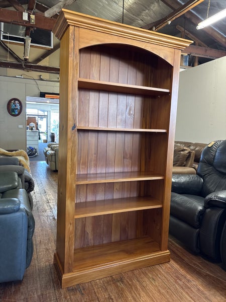 Beautiful Solid Rimu Bookcase By Woodwrights Furniture NZ Carousel 2