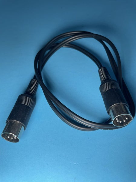 Interconnect cable - Vintage 5 pin DIN to 5 Pin DIN - Quad / Naim / B&O etc Carousel 1