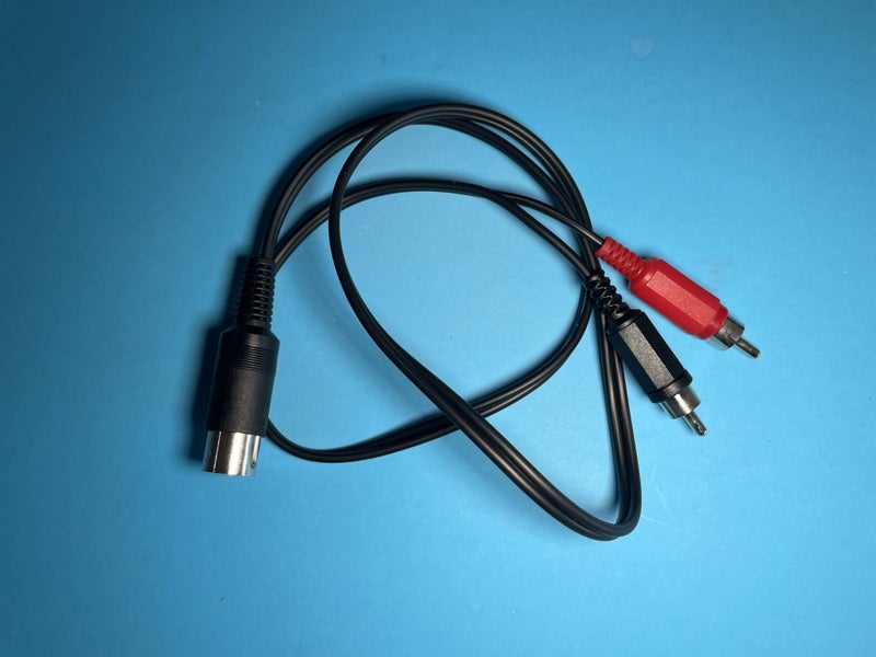 RCA Male input to Quad 303/405 or Naim amps or Quad 33 output to modern Amp Carousel 1