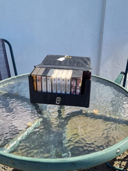 Vintage Cassette Case with Tapes Carousel 2