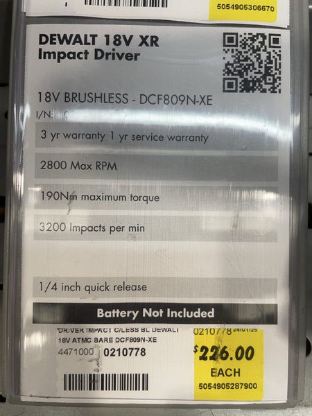 Brand new dewalt impact driver Carousel 3