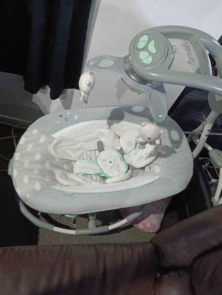 INGENUITY INLIGHTEN ELECTRIC CRADLE BABY SWING Carousel 1
