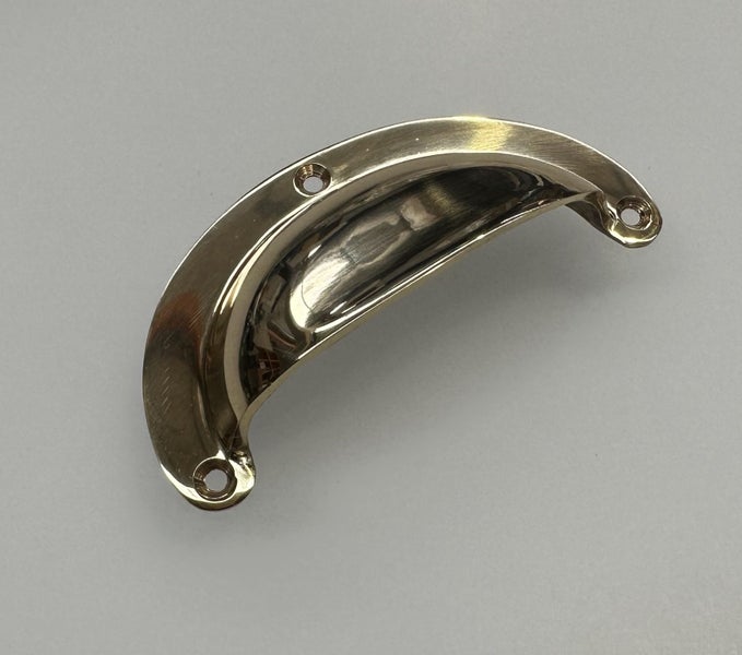 Polished Brass Drawer Pull Handle #21 - $1 Res (PU18) Carousel 2