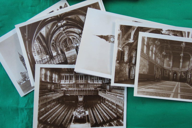 A fine set of "Palace Of Westminster " Photos with there original envelope. Carousel 2
