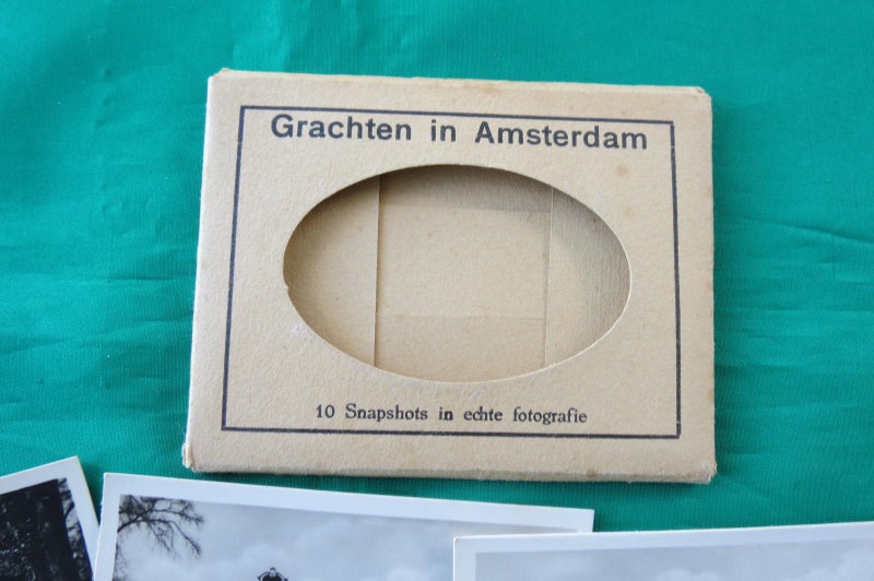 A fine set of 10 Vintage photos , Grachten in Amsterdam. Carousel 1