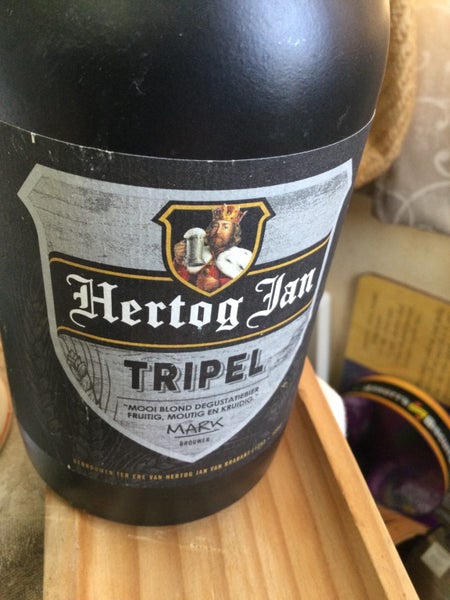POTTERY BEER BOTTLE HERTOG JAN TRIPEL Carousel 2