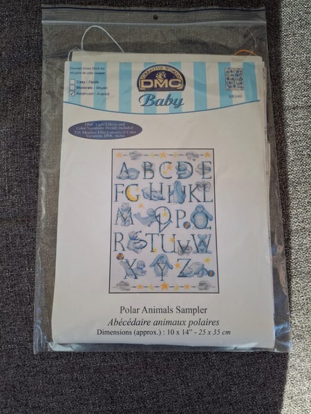 Alphabet cross stitch set Carousel 1