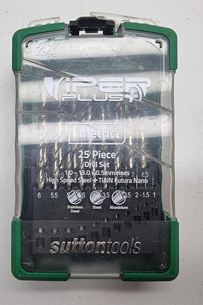 Sutton Tools - Viper Plus+ 25 Piece Drill Set *USED* Carousel 1