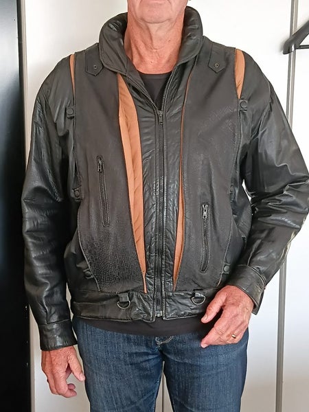 Mens leather jacket Carousel 1