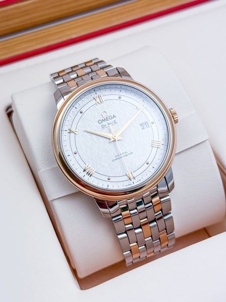 Omega DeVille Prestige Chronometer Automatic 18k & Steel Mens Watch from 2024 Carousel 10