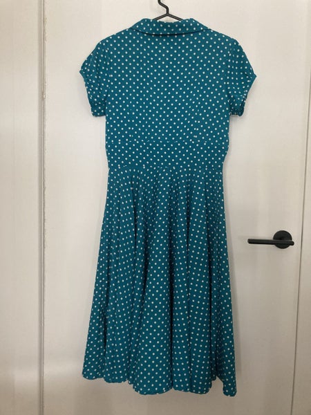 HELL BUNNY polka dot dress--size S--GREAT condition Carousel 5