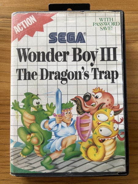 WONDER BOY III: THE DRAGON'S TRAP - 1989 - SEGA Master System PAL CIB! Carousel 1