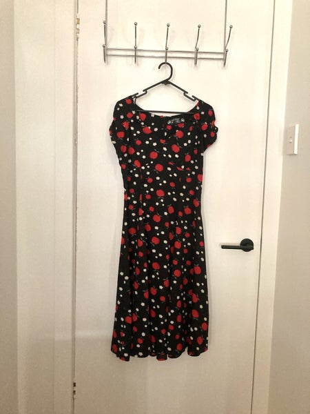 HELL BUNNY apple dress--size S--GREAT condition Carousel 1