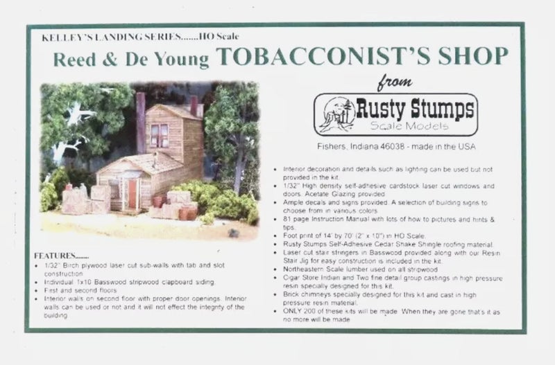 Kelley’s Tobacconist's Building Kit Carousel 2