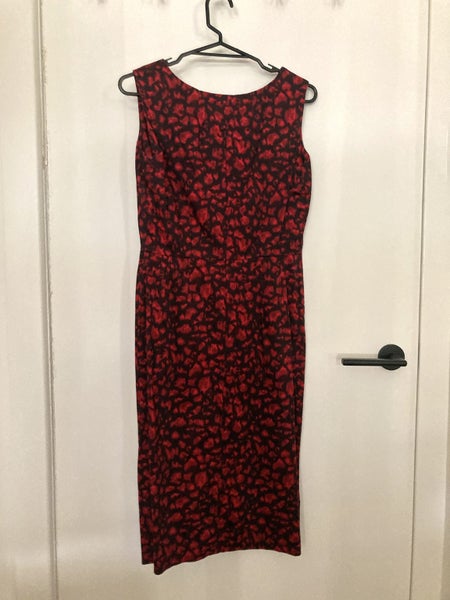 1960's Vintage inspired red and black dress--size S--Fab condition Carousel 5