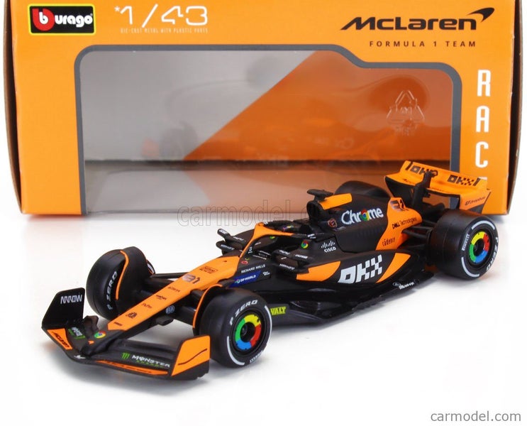 Bburago 1/43 McLaren MCL38 F1 2024 #81 Oscar Piastri **NEW IN BOX** Carousel 1