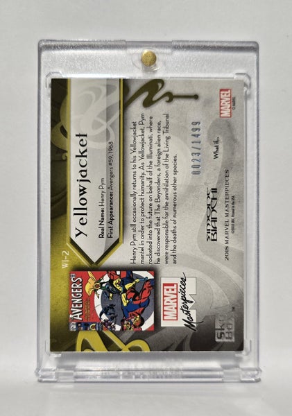 *** YELLOWJACKET !! 2018 MARVEL MASTERPIECES WHAT IF CARD XMEN 97 *** Carousel 2