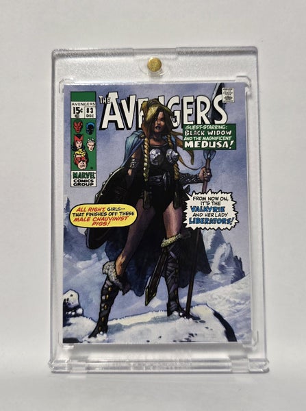*** VALKYRIE !! 2018 MARVEL MASTERPIECES WHAT IF CARD XMEN 97 *** Carousel 1