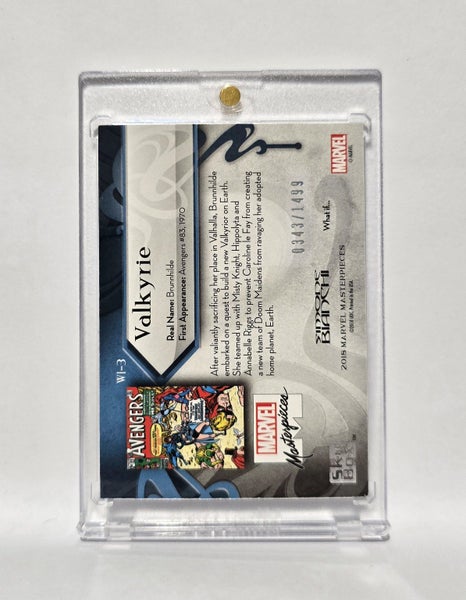 *** VALKYRIE !! 2018 MARVEL MASTERPIECES WHAT IF CARD XMEN 97 *** Carousel 2