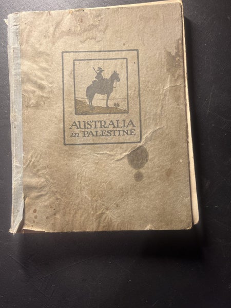 AUSTRALIA IN PALESTINE 1911 Carousel 1