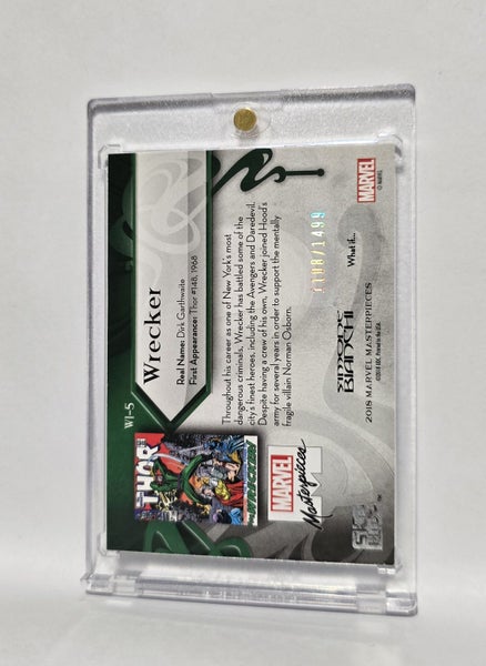 *** THE WRECKER!! 2018 MARVEL MASTERPIECES WHAT IF CARD XMEN 97 *** Carousel 2