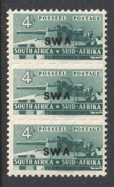 South West Africa - 1943 - War Effort - 4d - LHM Carousel 1