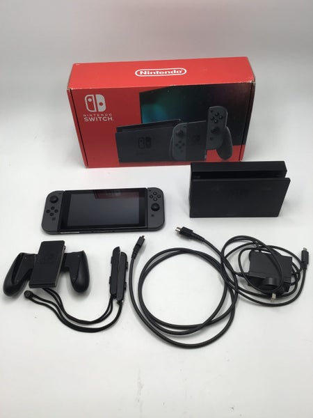 * Grey Nintendo Switch V2 Console BOXED * Carousel 1