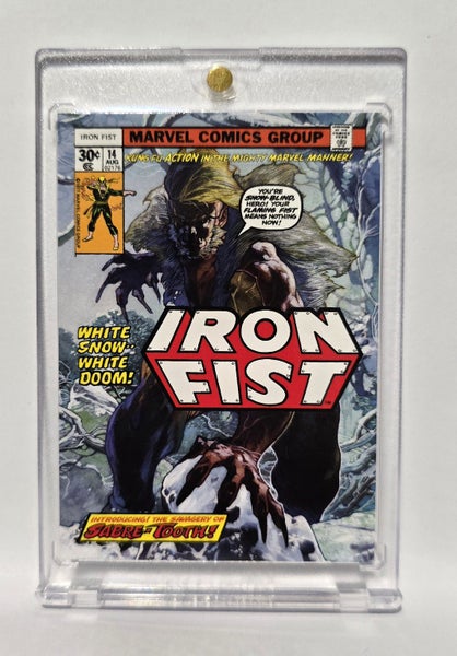 *** SABERTOOTH!! 2018 MARVEL MASTERPIECES WHAT IF CARD XMEN 97 *** Carousel 1