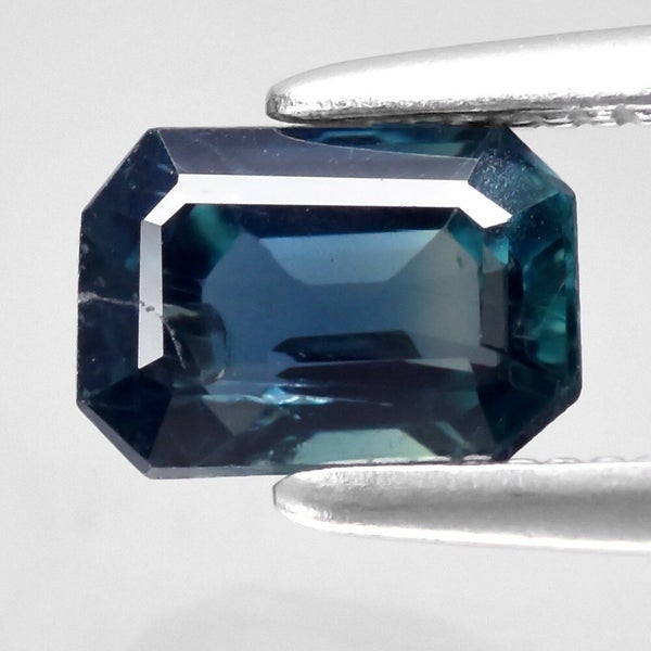 $1 RES * Buy Now $1,399.00 * 0.81ct Blue Unheated Octagon Sapphire Loose Gem Carousel 1