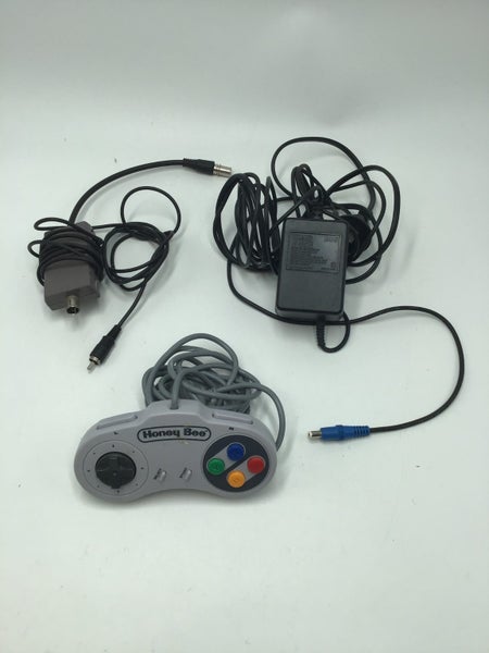 * SNES Super Nintendo Entertainment System w/ Controller & Cables! * Carousel 4