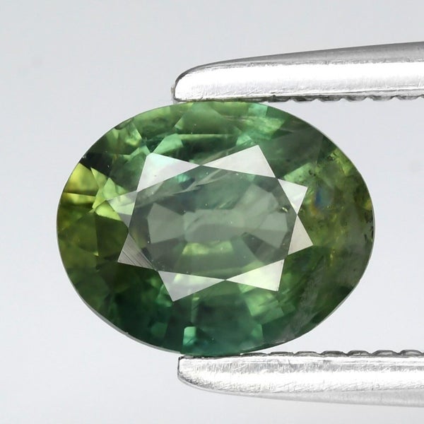 $1 RES * Buy Now $1,199.00 * 0.73ct Green Oval Australia Sapphire Loose Gemstone Carousel 1