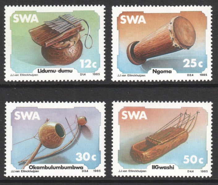 South West Africa - 1985 - Musical Instruments set - UHM Carousel 1