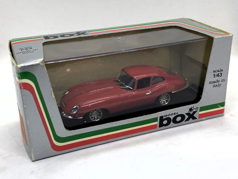 Jaguar E Type 1:43 diecast model - "MODEL box" 8439 - very rare - made in Italy Carousel 4