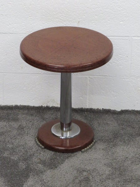 Art Deco Bakelite Side Table Carousel 1