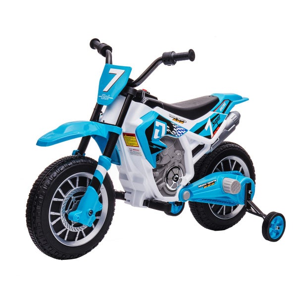 Kids Ride On Motorcycle Electric Toy Car 12V Battery Powered Motorbike Dirt Bike Carousel 14