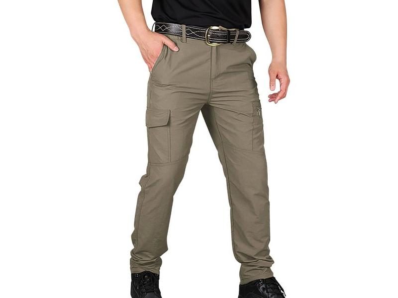 Summer Men's Outdoor Cargo Quick Drying Sports Pants For Work Mountaineering Carousel 1