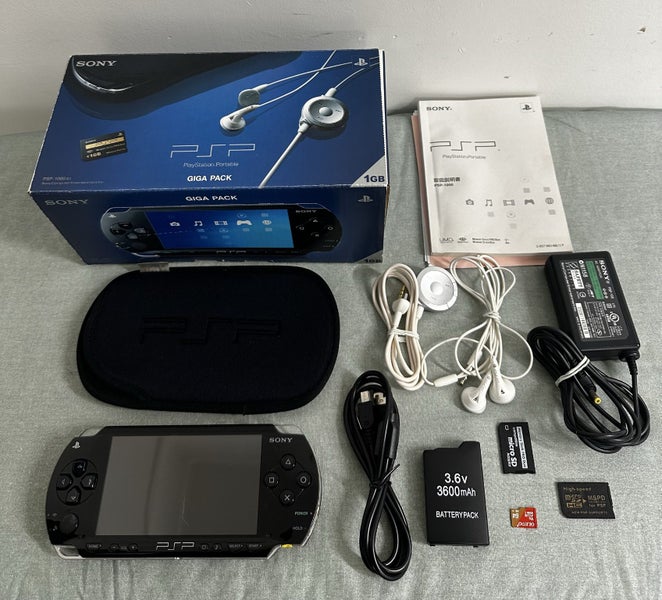 PlayStation Portable (PSP) 1000 – Piano Black | Giga Pack | 64GB | Fully Set Up Carousel 1