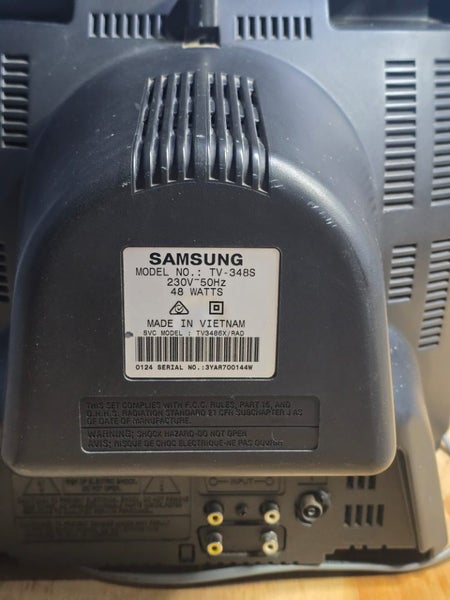 Retro CRT Gaming TV. Samsung Carousel 2