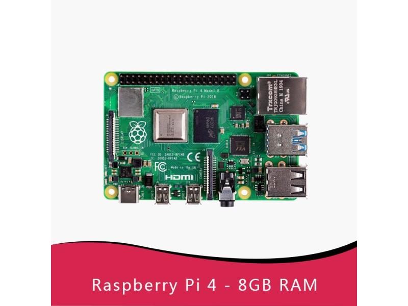 Official Original Raspberry Pi 4 Model B Dev Board RAM 1GB 2GB 4GB 8GB Core CPU Carousel 1