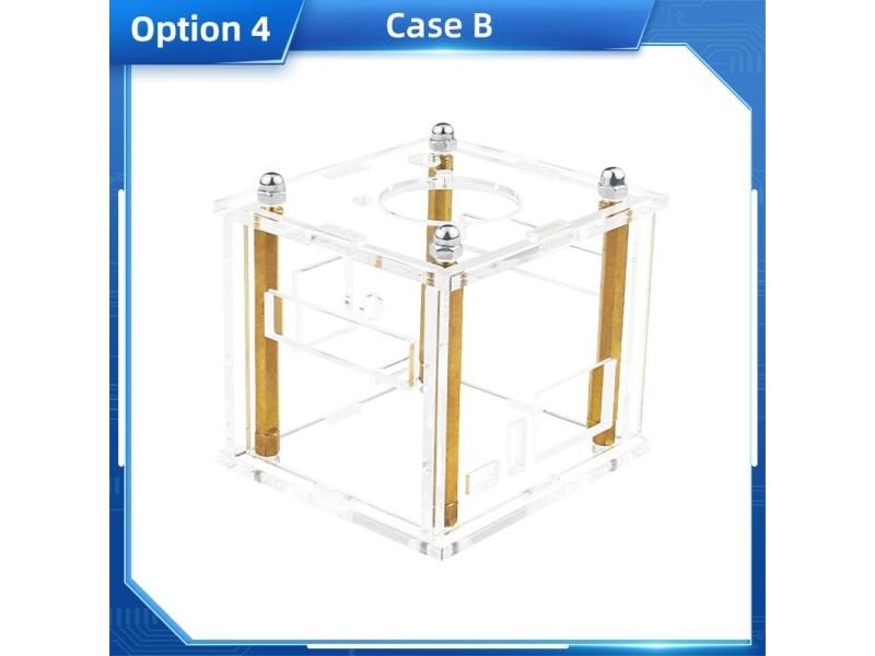 Orange Pi Zero 3 Acrylic Case Transparent Shell Optional Cooling Fan Heatsink Carousel 1